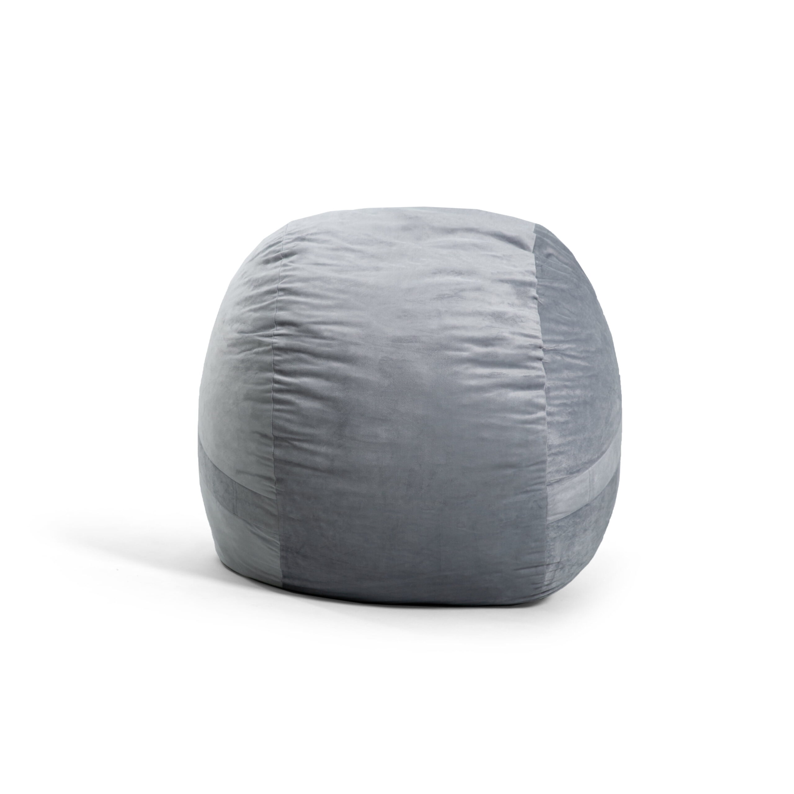 Big Joe Fuf Large Bean Bag Chair. Plush 4ft. Gray