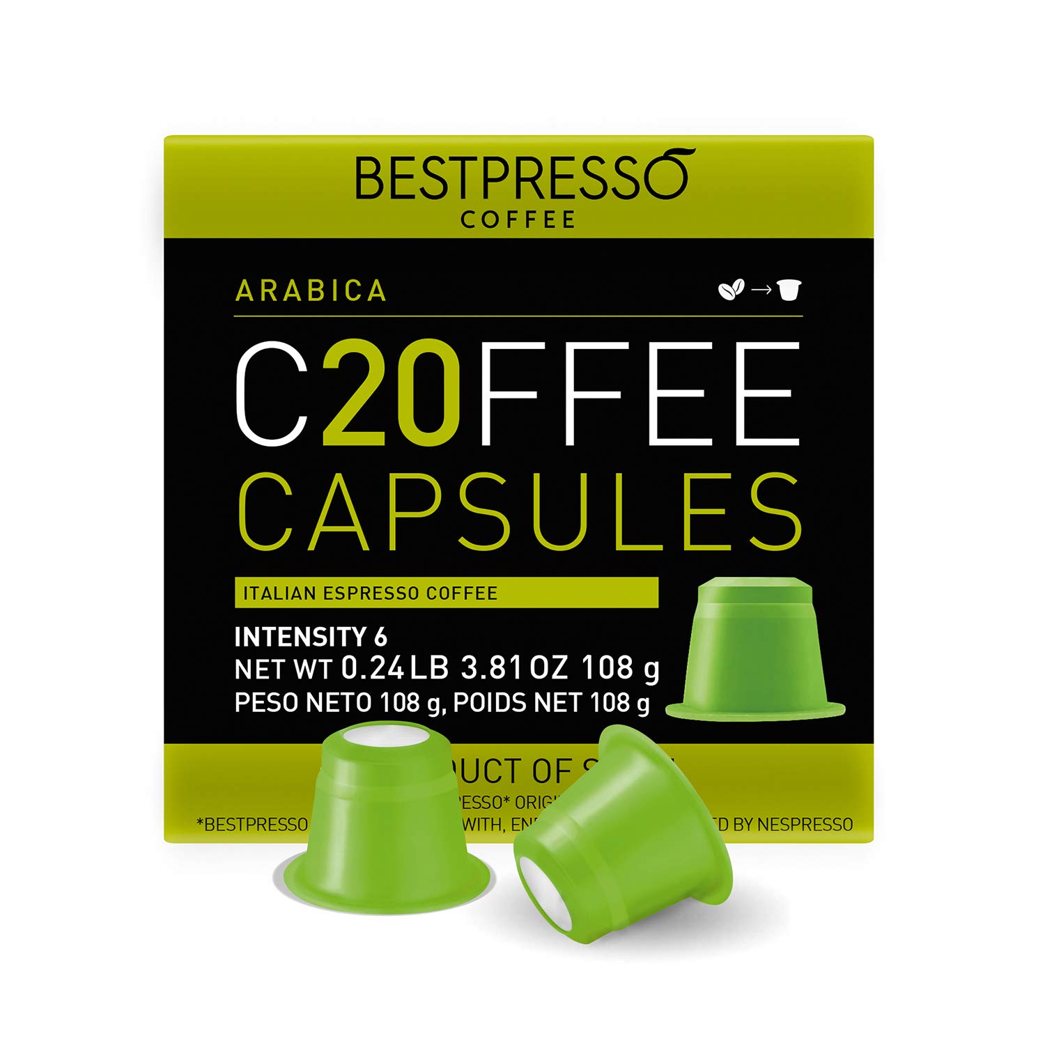 Bestpresso Coffee for Nespresso Original Machine
