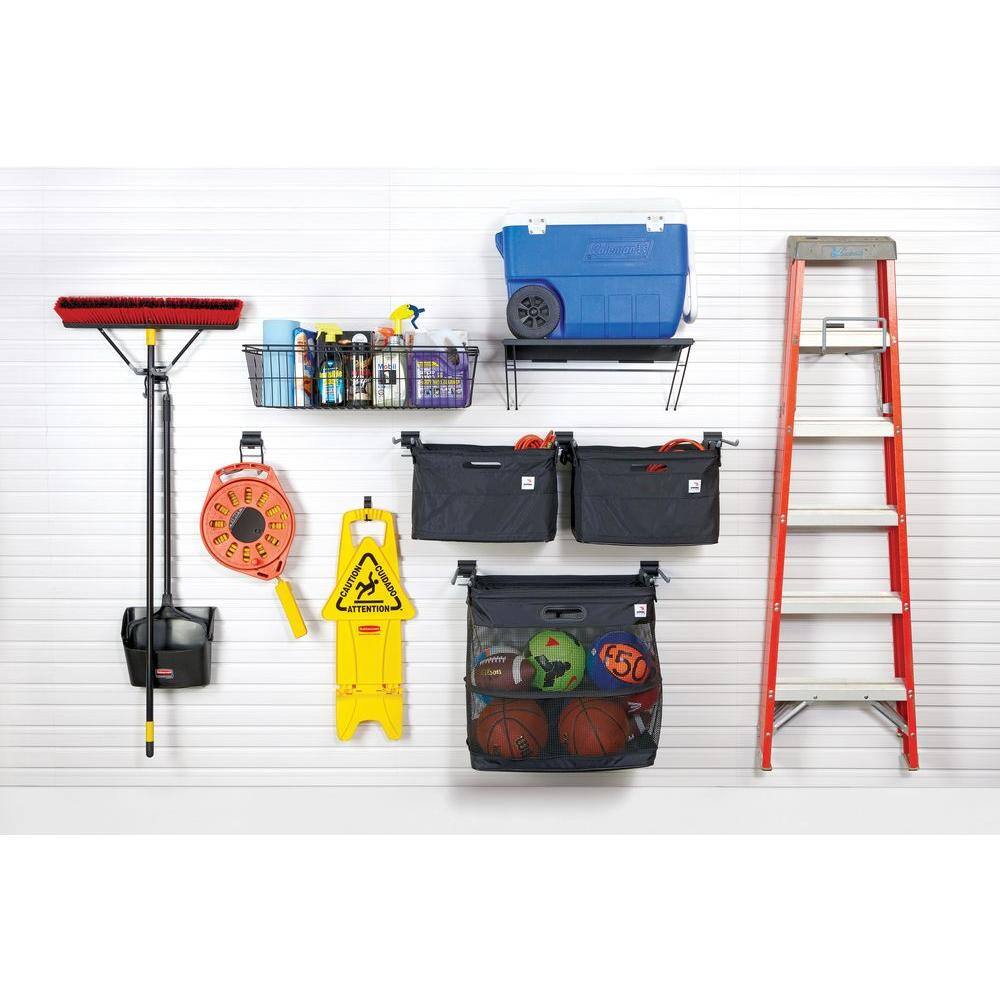 Norsk SNH-92315 Slatwall 30 in. H Steel Basket