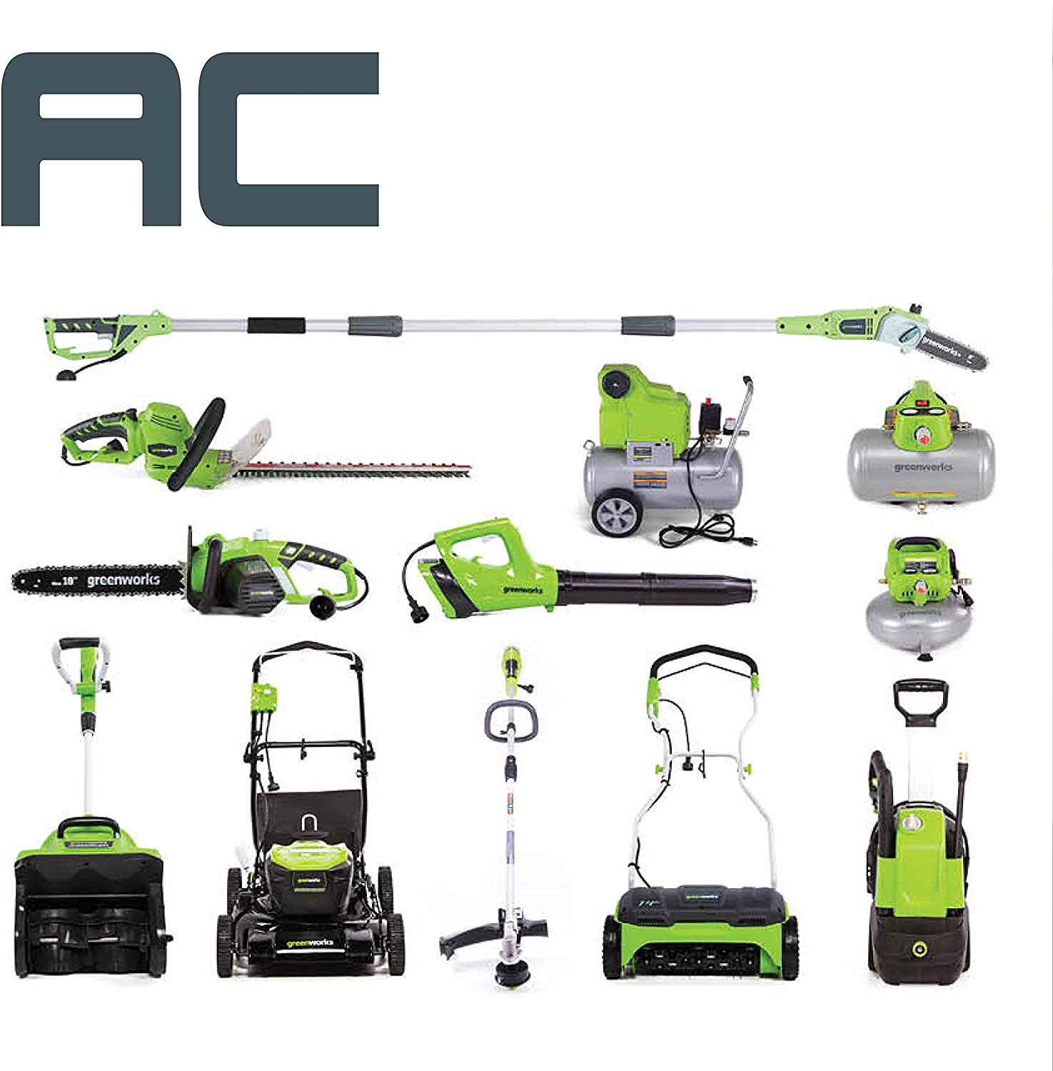 GreenWorks 5.5 Amp 15″ Corded String Trimmer