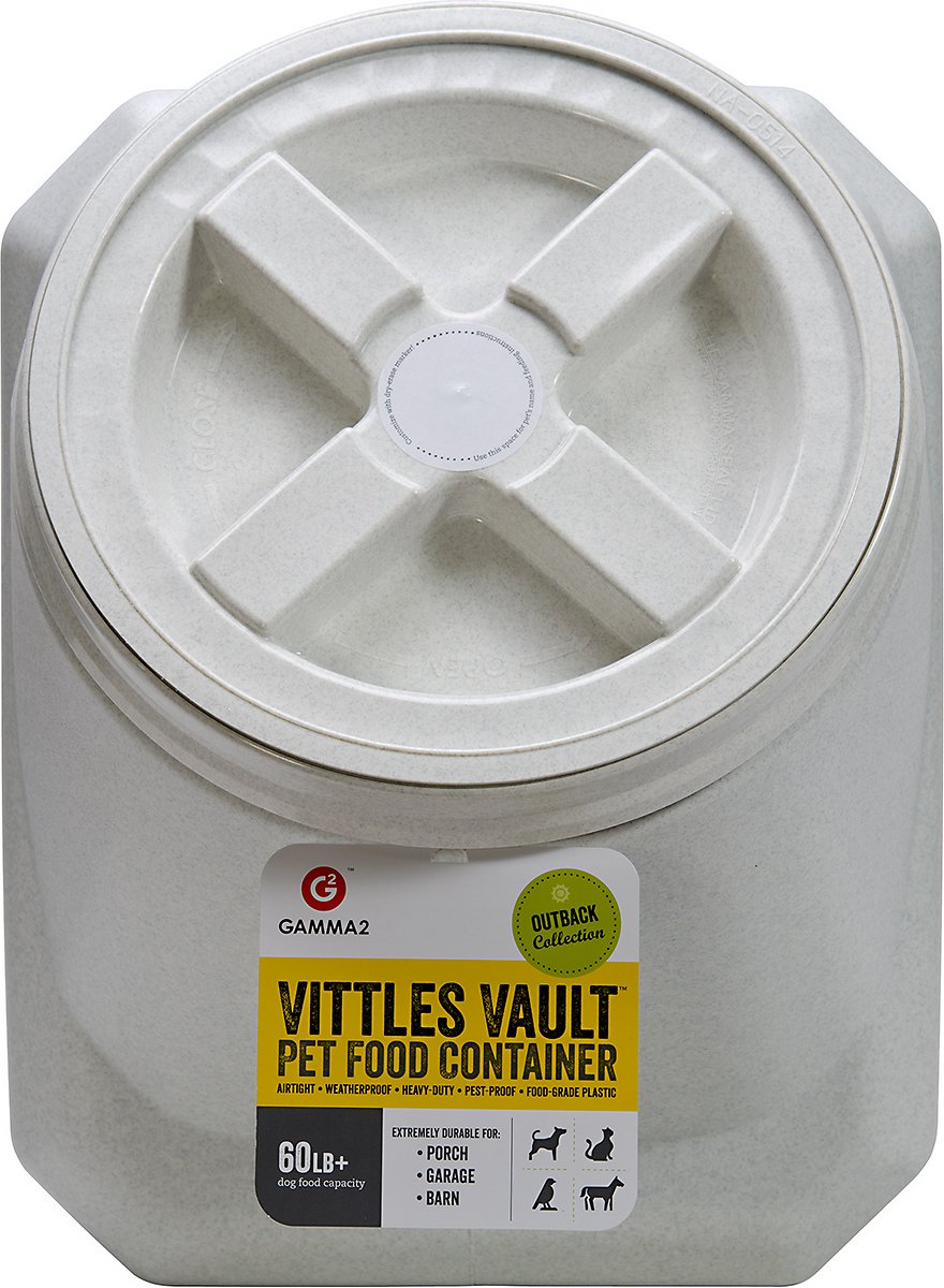 Gamma2 Vittles Vault Stackable Pet Food Storage. Container – 60 Pounds