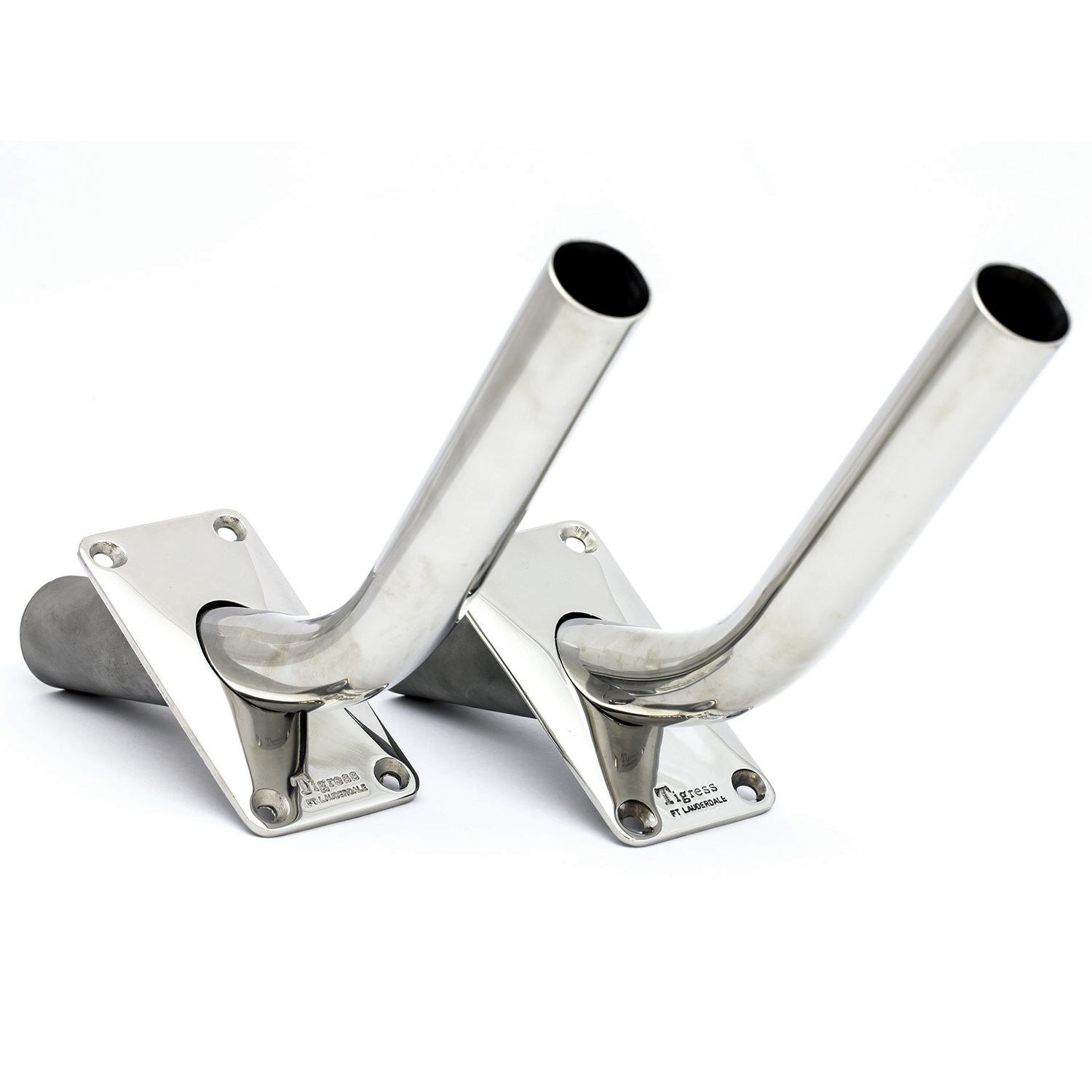 TIGRESS Stainless Steel Gunnel Mount Outrigger Holders