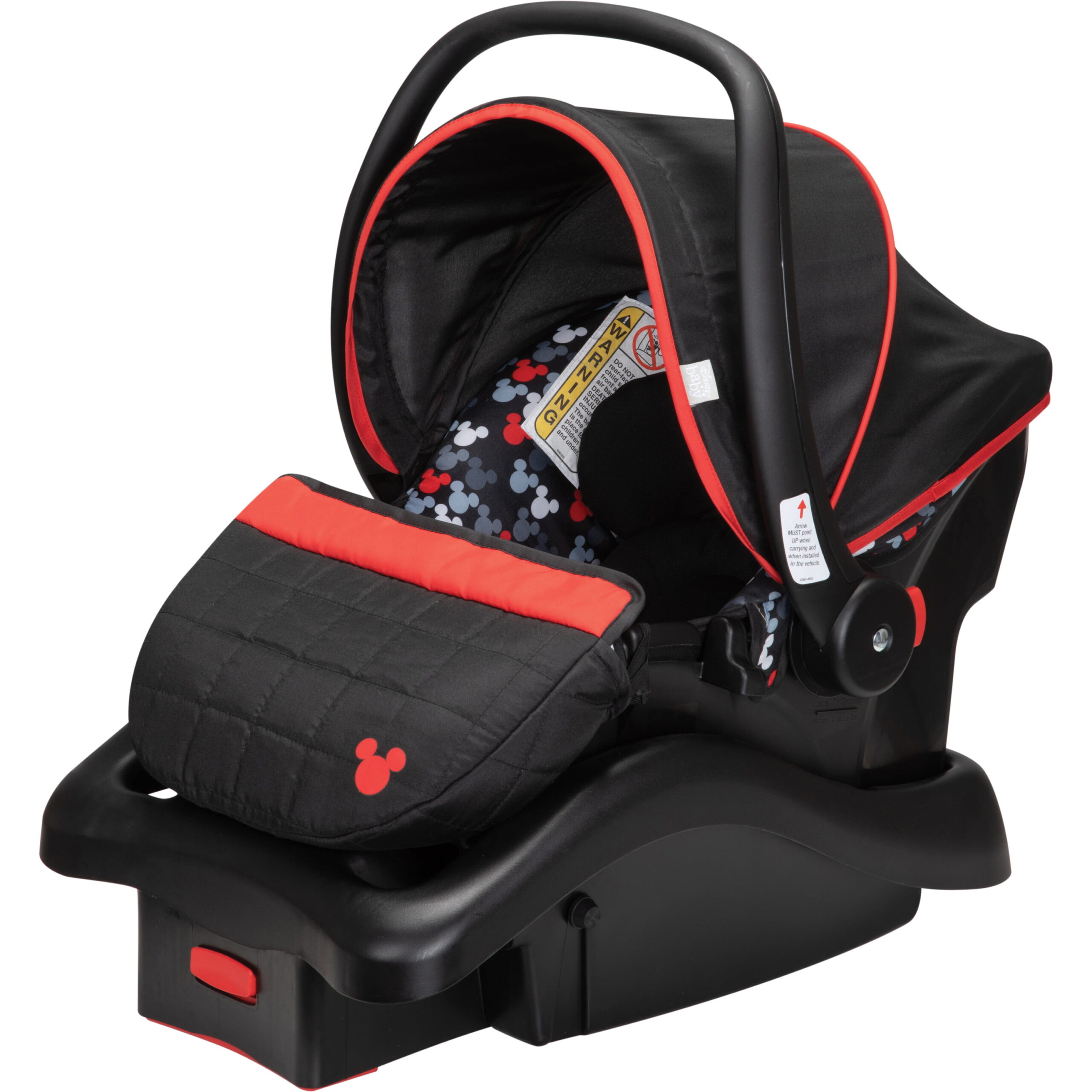 Disney Baby Light ‘n Comfy 22 Luxe Infant Car Seat. Mickey Crush