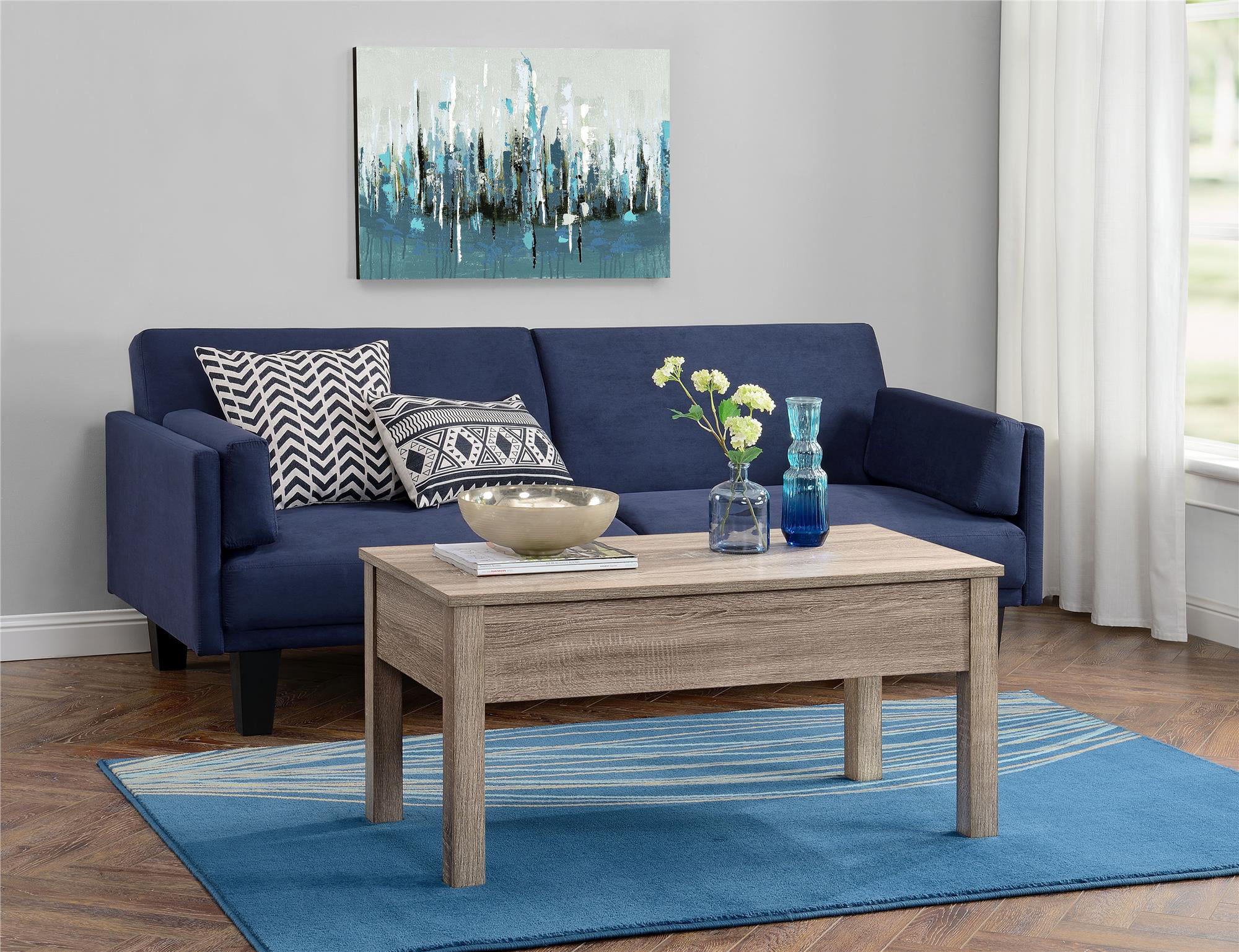 Mainstays Parson-s Lift-Top Coffee Table. Sonoma Oak