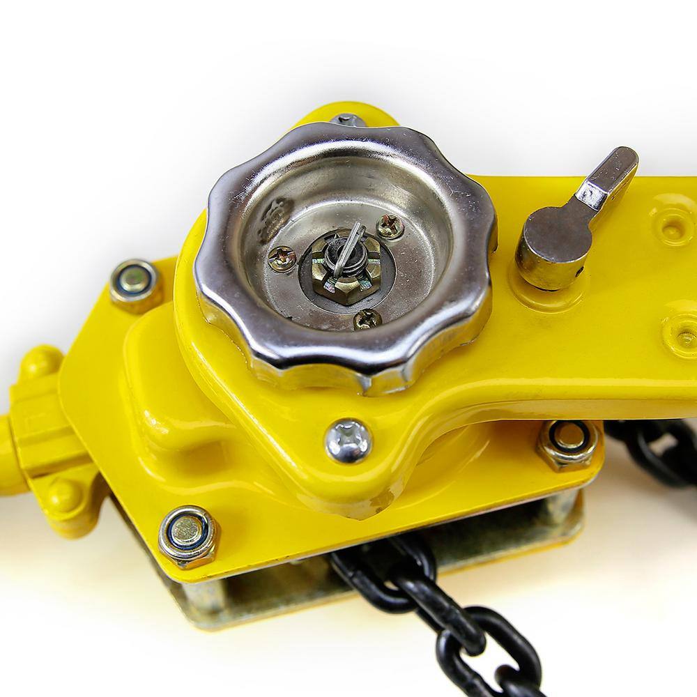 XtremepowerUS 58105 1.5-Ton Steel Block Chain Lever Hoist Puller Lifter 20 ft.