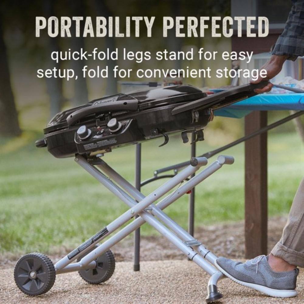 Coleman 2000037241 Roadtrip X-Cursion Portable Propane Grill in Black C001