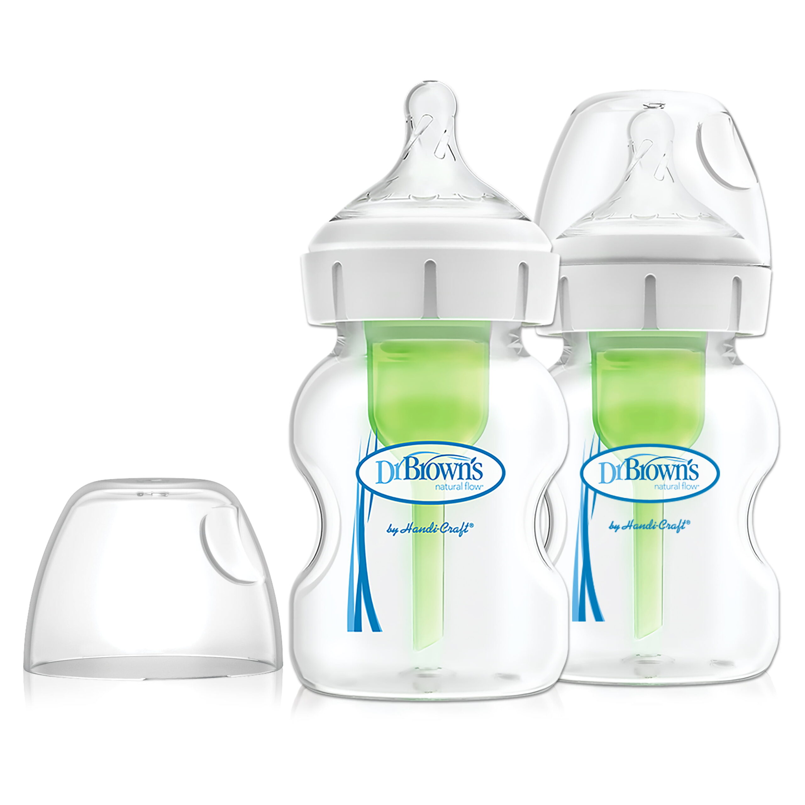 Dr. Brown-s Options+ Wide-Neck Baby Bottle. 5 Ounce. 2-Pack