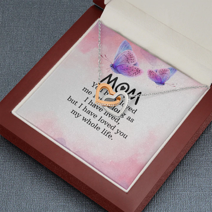 Gifts for Mom – Joined Hearts Necklace
