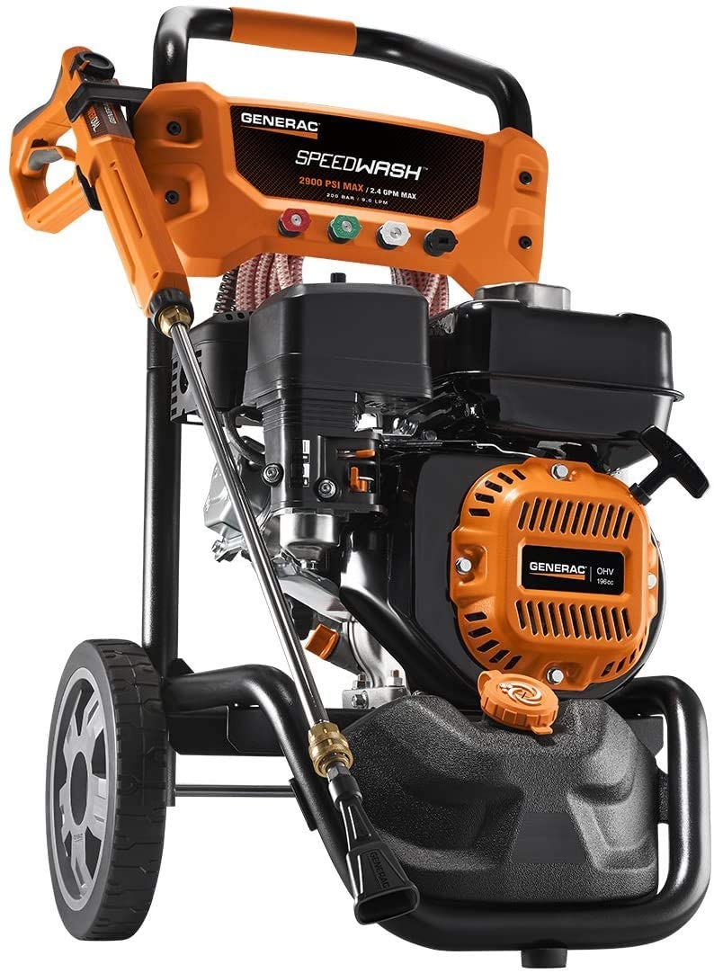 Generac Power Systems 7899 GENERAC POWER SYSTEMS RESIDENTIAL 2900PSI POWER WASHER SPEEDWASH 50-STATE/CSA