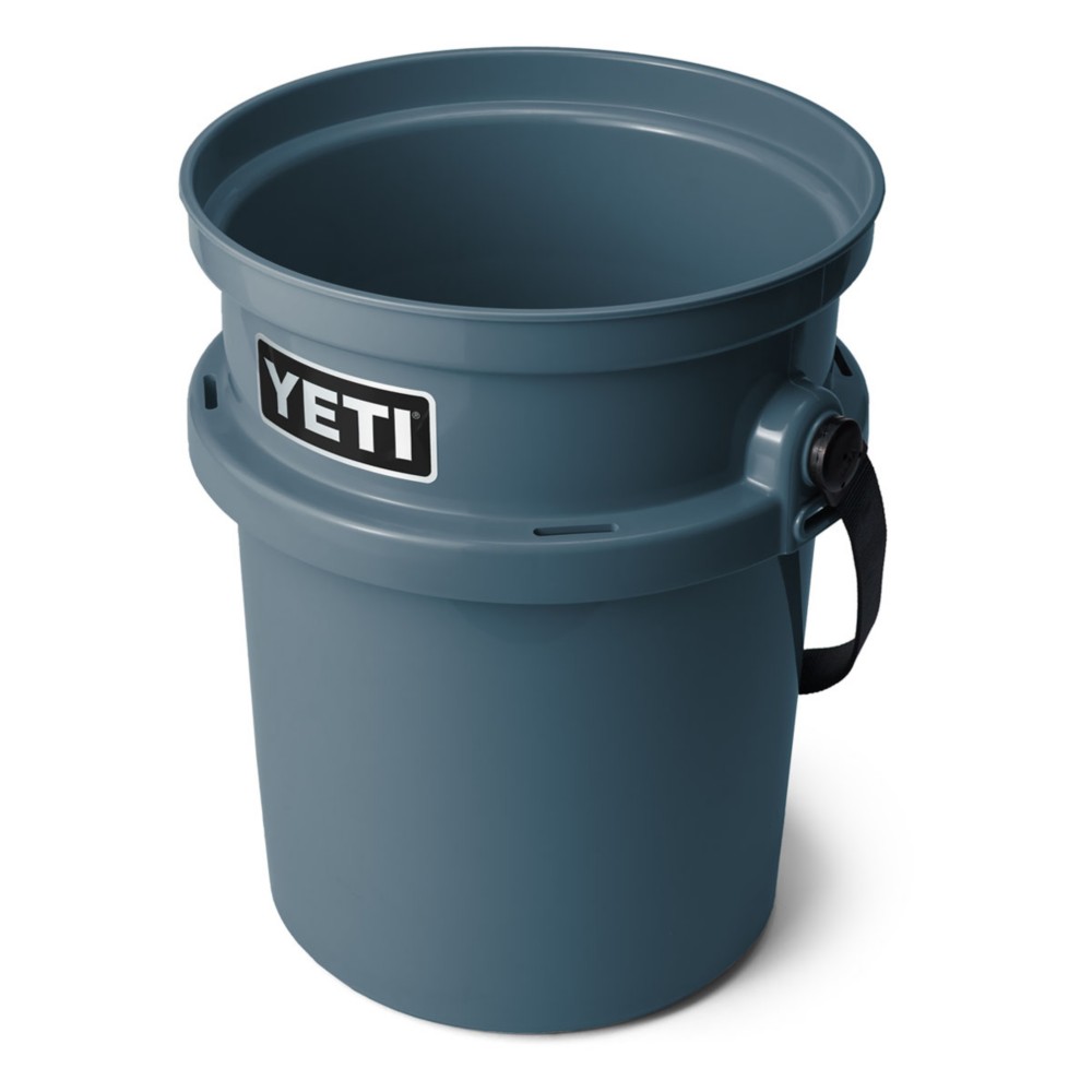 YETI Loadout 5 Gallon Bucket. Impact Resistant Fishing/Utility Bucket. Nordic Blue