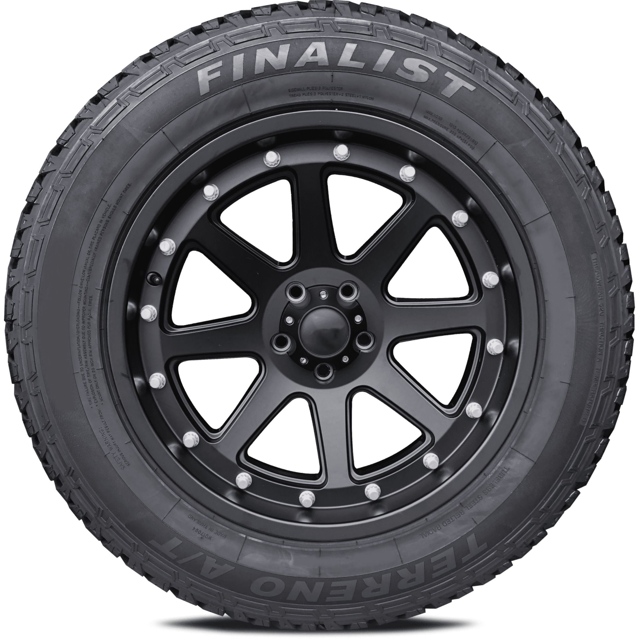 Finalist Terreno A/T 275/60R20 115T SUV Light Truck All Season All Terrain Tire 275/60/20 (Tire Only)