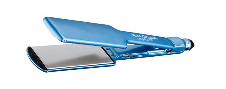 BaBylissPRO Nano Titanium Ultra Thin Flat Iron Hair Straightener. 2.0″