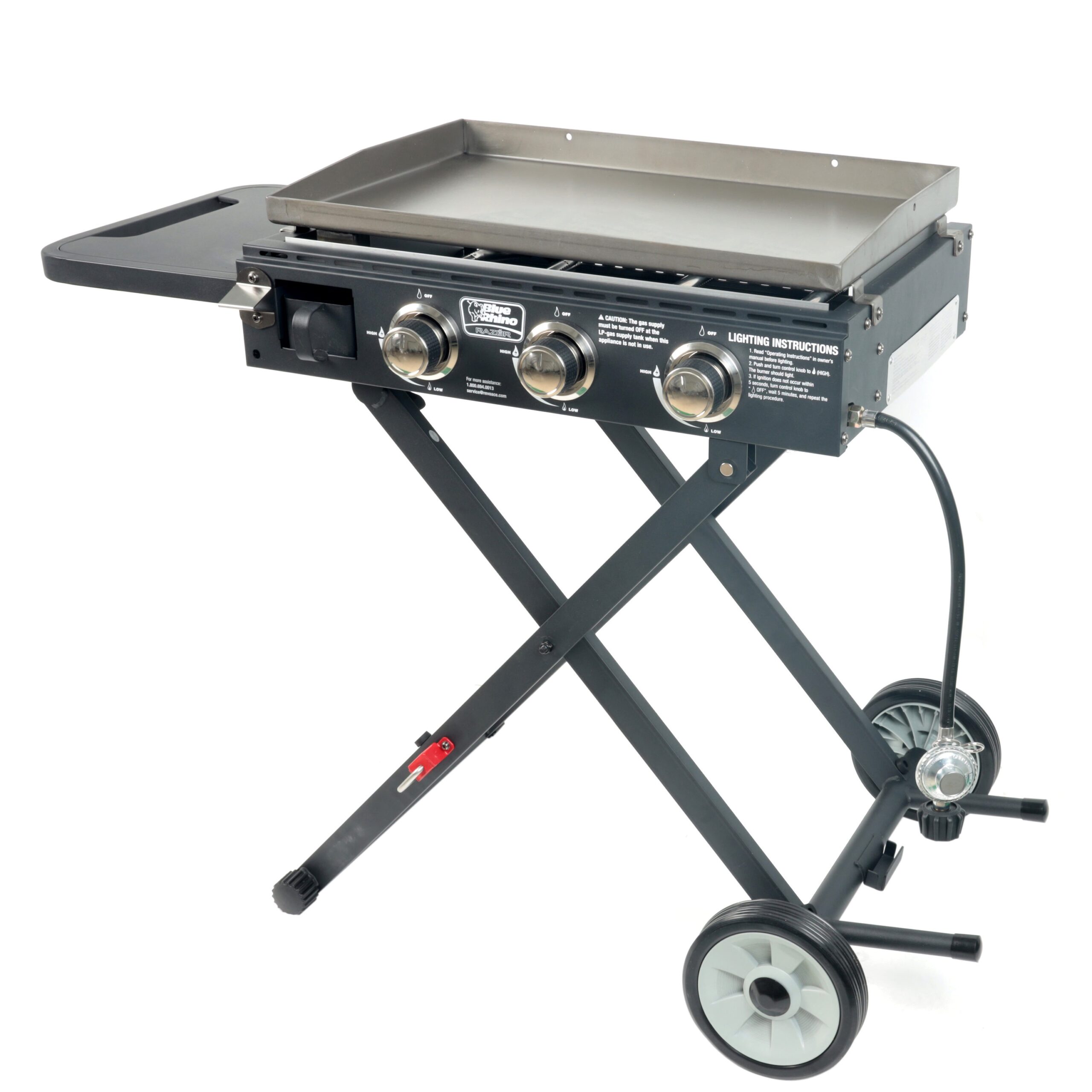 Blue Rhino 3-Burner Liquid Propane Flat Top Grill