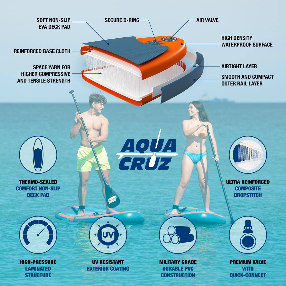 AQUACRUZ WS700Y22013 Suncruzer 9 ft. Stand Up Paddle Board