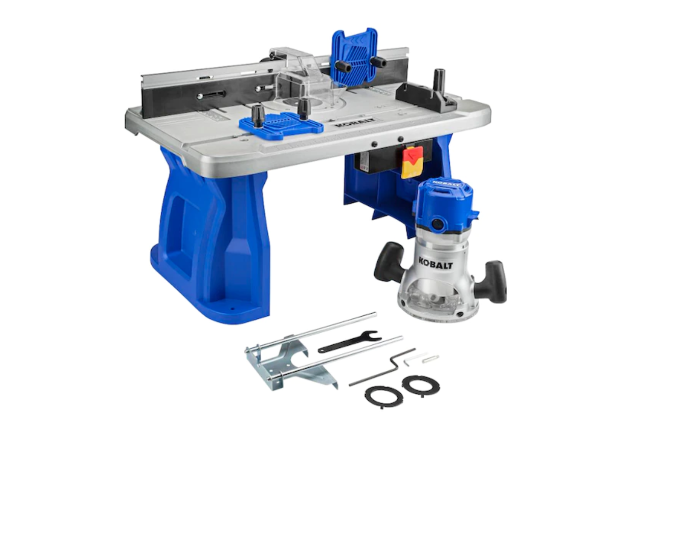 Kobalt K11RTA-03 1/4-in and 1/2-in-Amp Fixed Corded Router Table (Tool Only)