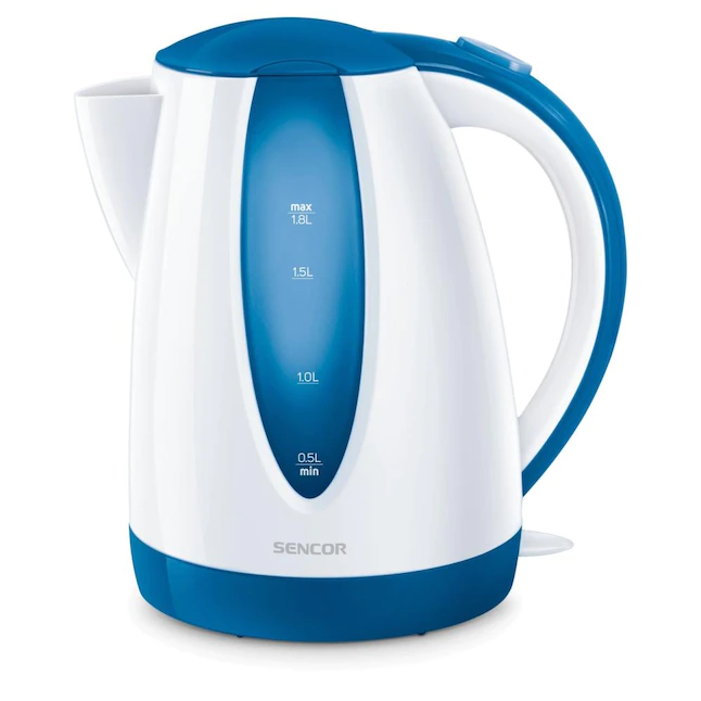 Sencor  Blue 7-Cup Cordless Manual Electric Kettle