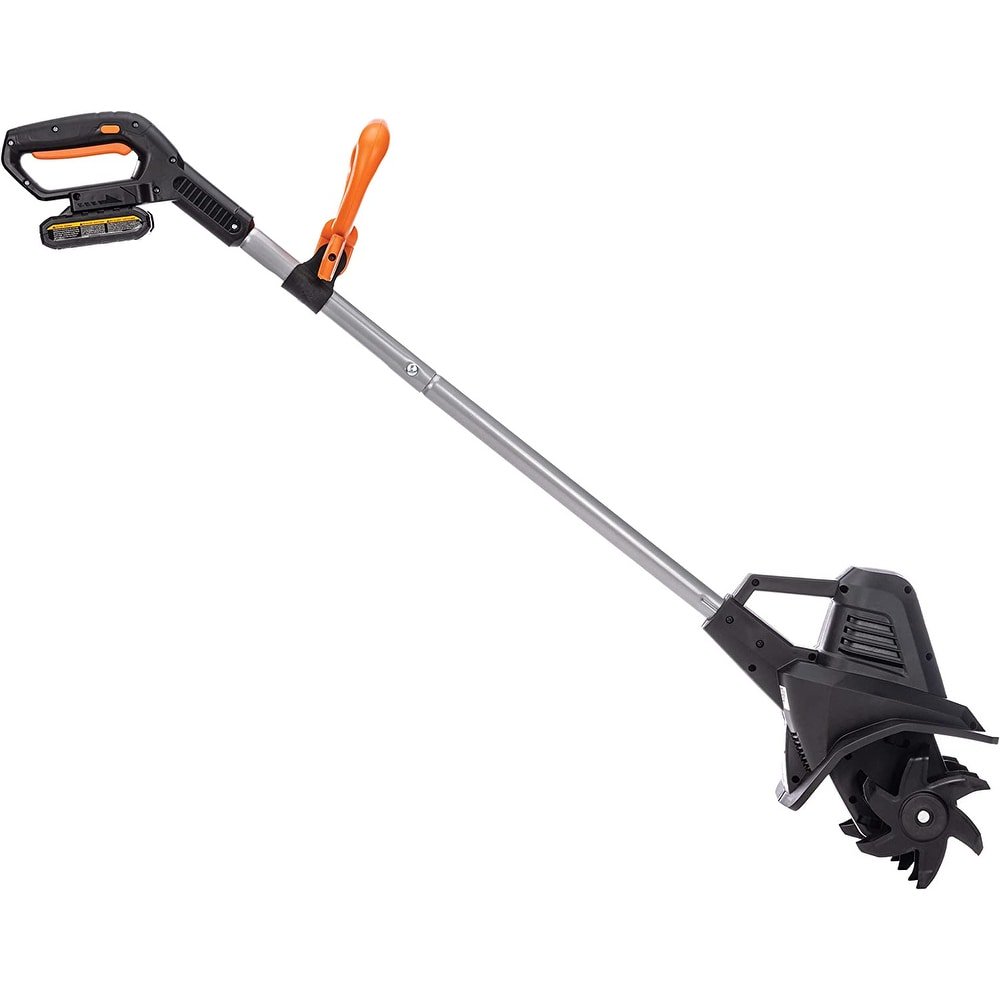 Scotts Outdoor Power Tools 20-Volt 7.5-Inch Cordless Garden Tiller Cultivator. Gray