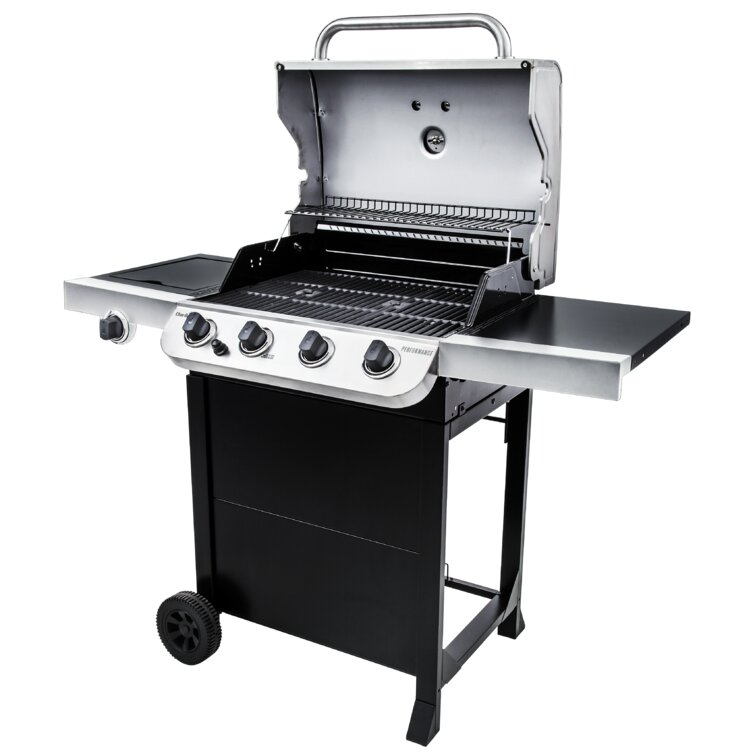 Performance Series Char-Broil 4 - Burner 36000 BTU Gas Grill with Side Burner
