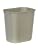 Rubbermaid 9 gal Plastic Kitchen Trash Can. Ivory