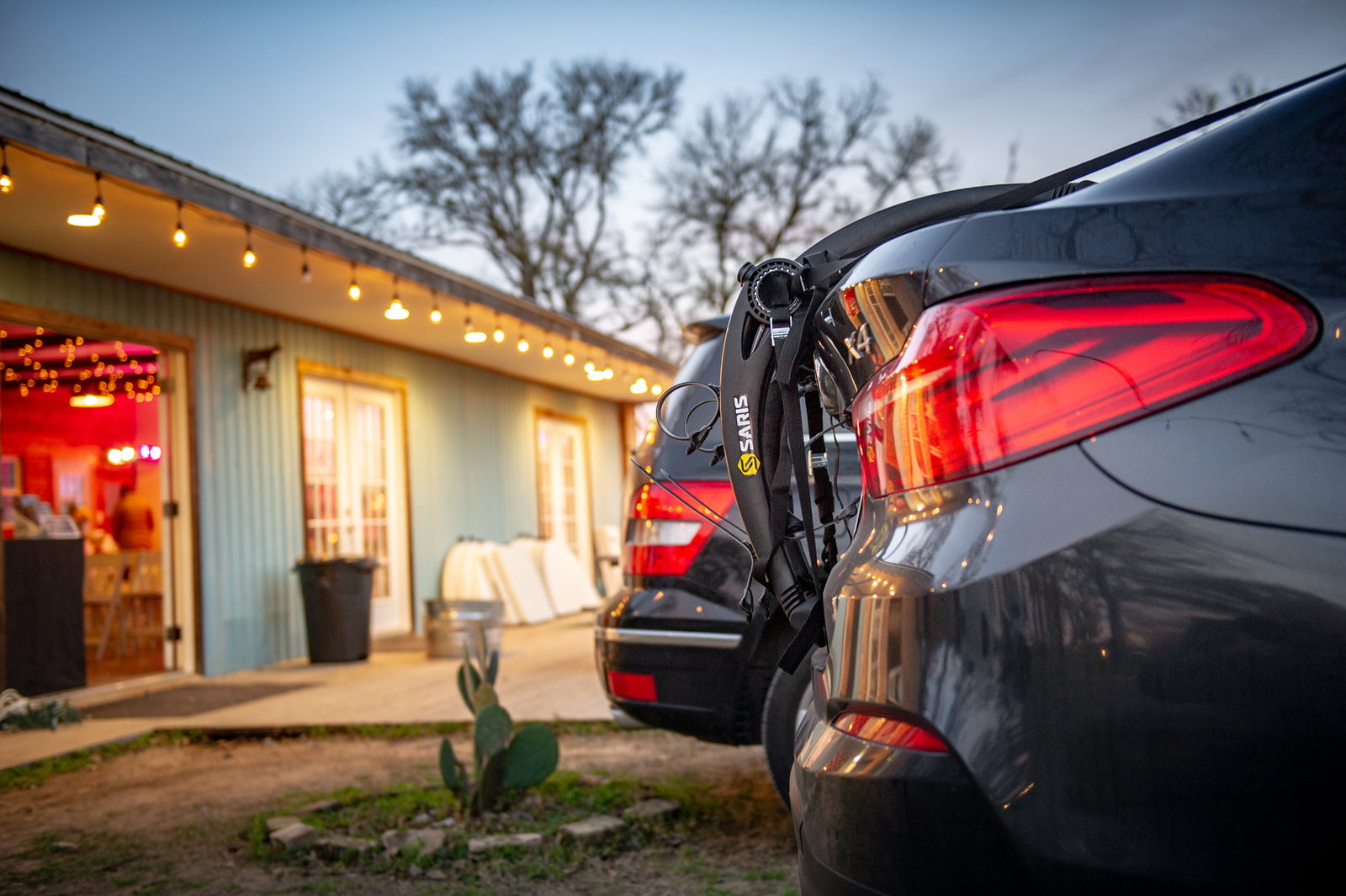 Saris Bones Trunk Bike Rack Mount. Bike Rack for Car and SUV. 30 in. 2 Bikes