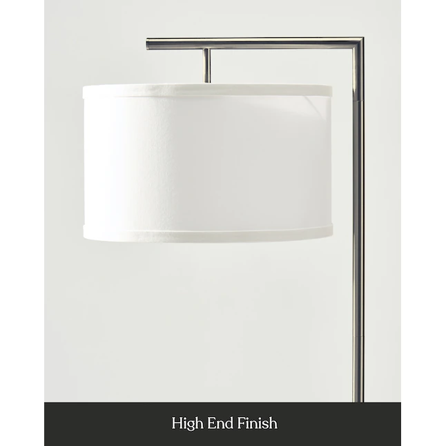 Brightech  60-in Brushed Nickel Arc Floor Lamp