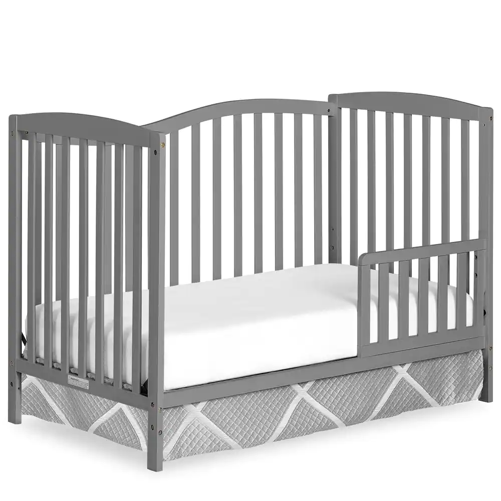 Chelsea Steel Grey 5-in-1 Convertible Crib