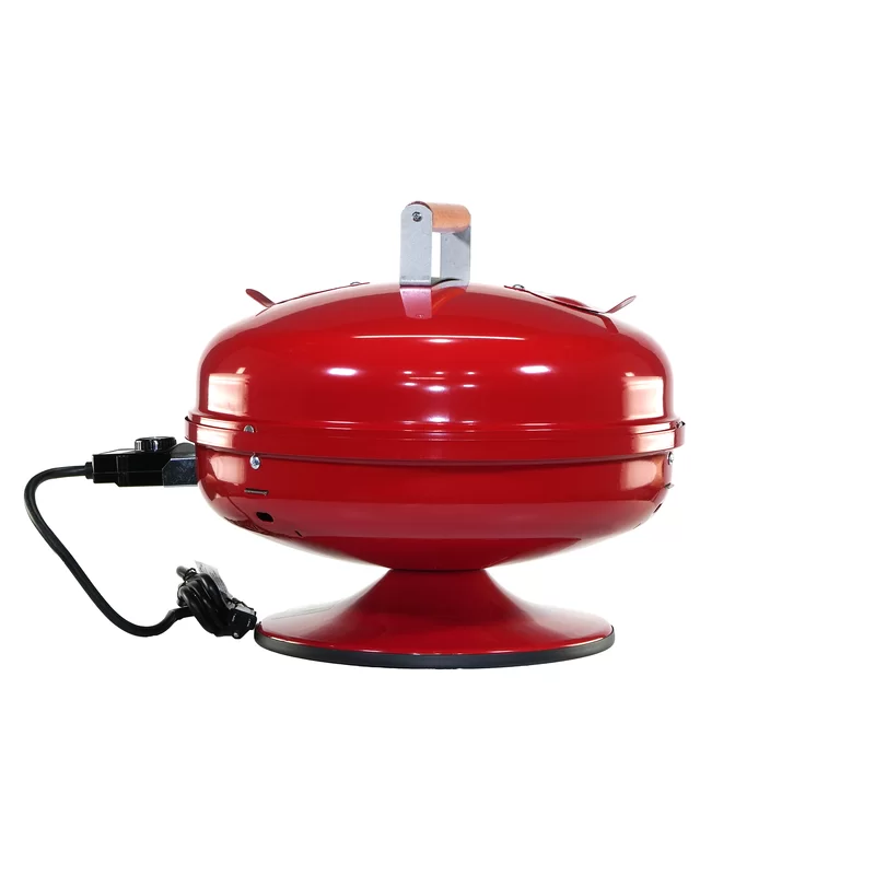 Americana 2120.4.511 Lock N- Go Portable Electric Grill in Red