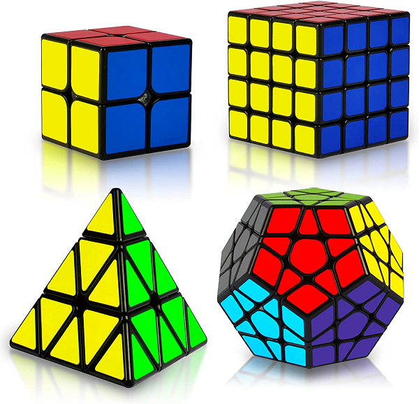 Speed Cube Set. Puzzle Cube. Magic Cube 2×2 4×4 Pyraminx Megaminx Puzzle