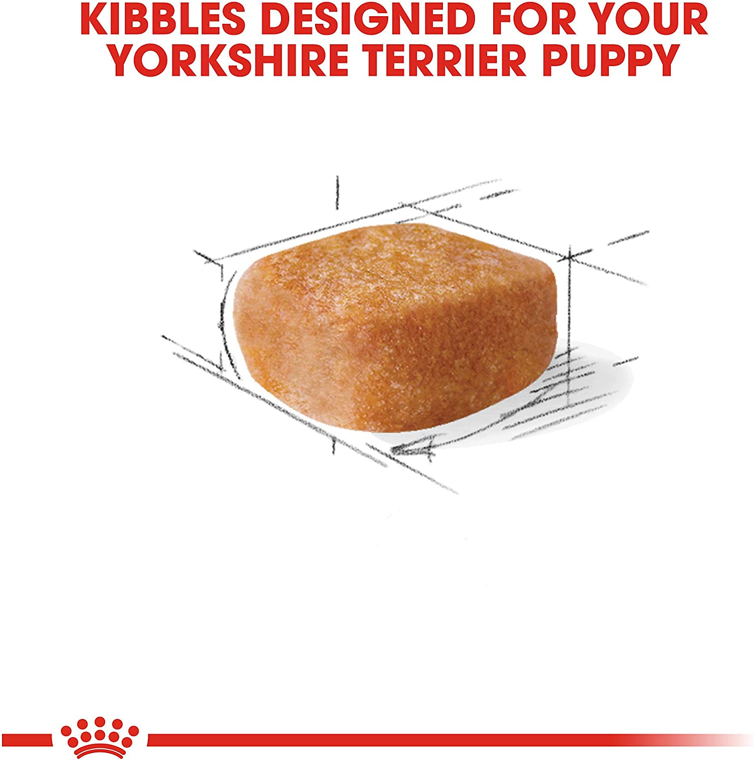 Royal Canin Yorkshire Terrier Puppy Breed Specific Dry Dog Food. 2.5 lb. bag