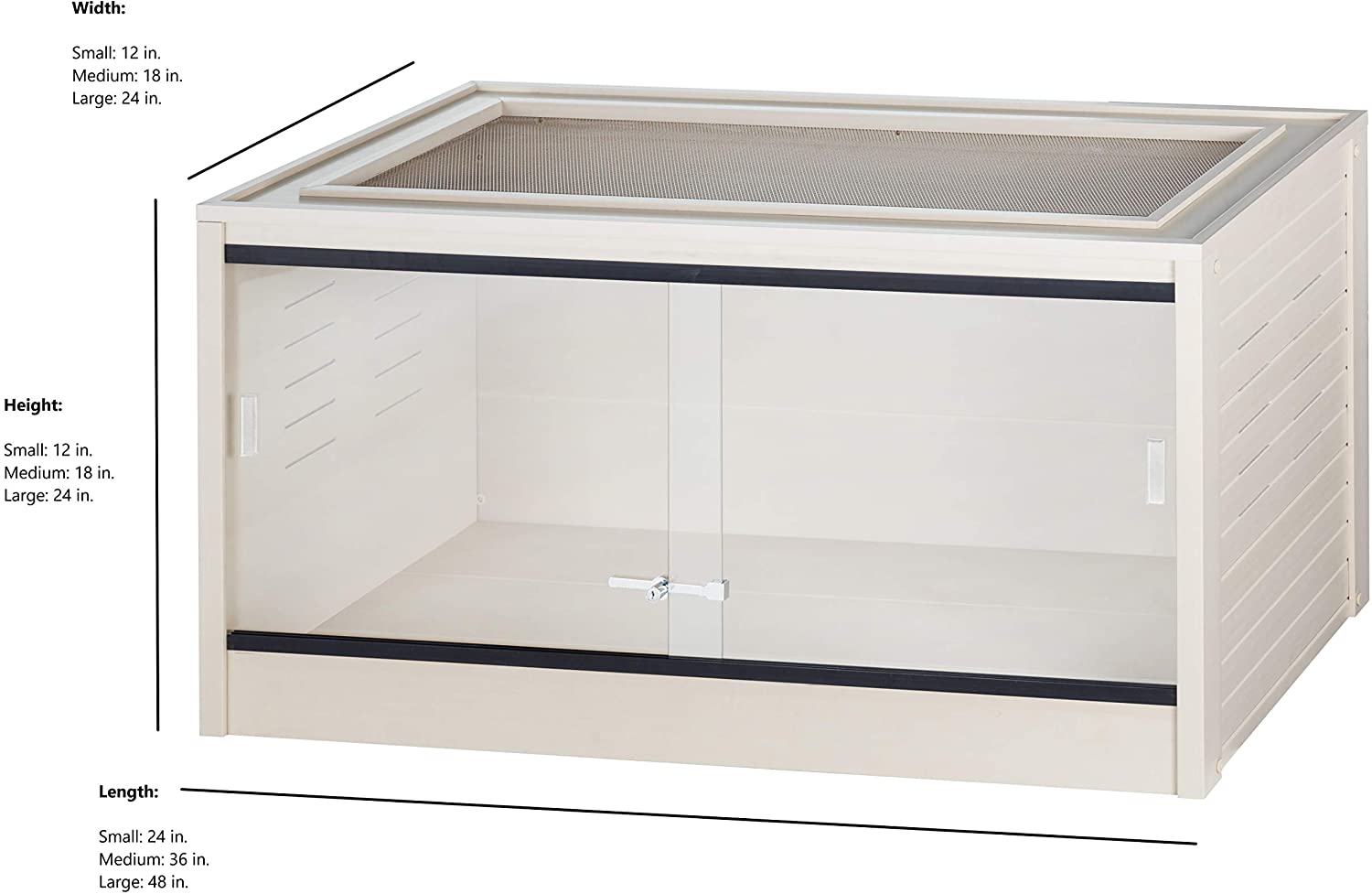 New Age Pet ECOFLEX Mojave Reptile Habitat Lounge. Medium