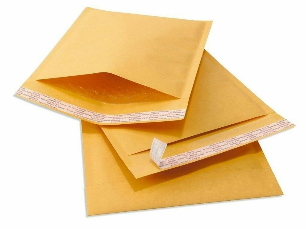 250 #0 6×10 Kraft Paper Padded Bubble Envelopes Mailers Shipping Case 6″x10″