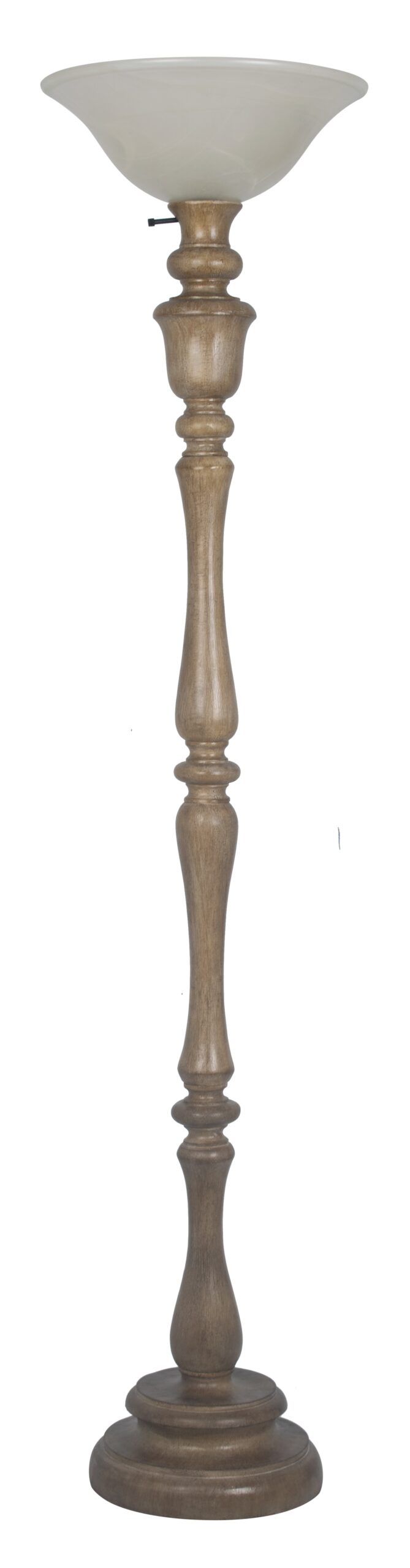 COOPER RIDGE 69″ Wood Floor Lamps Floor Lamps with Shades