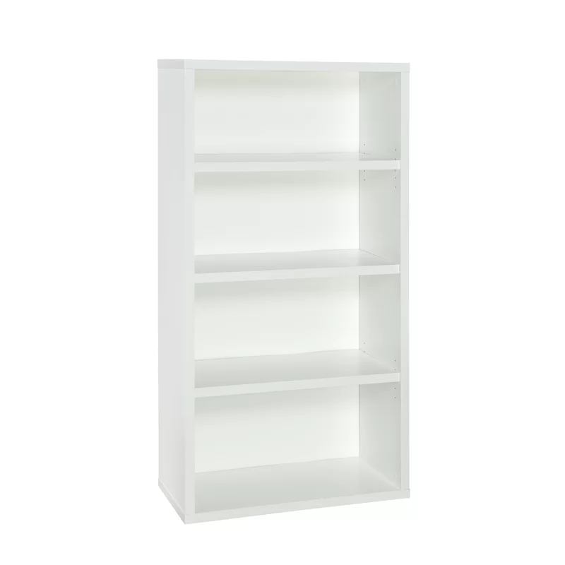 ClosetMaid 13503 59 in. H x 30 in. W x 14 in. D White Wood 4-Cube Storage Organizer