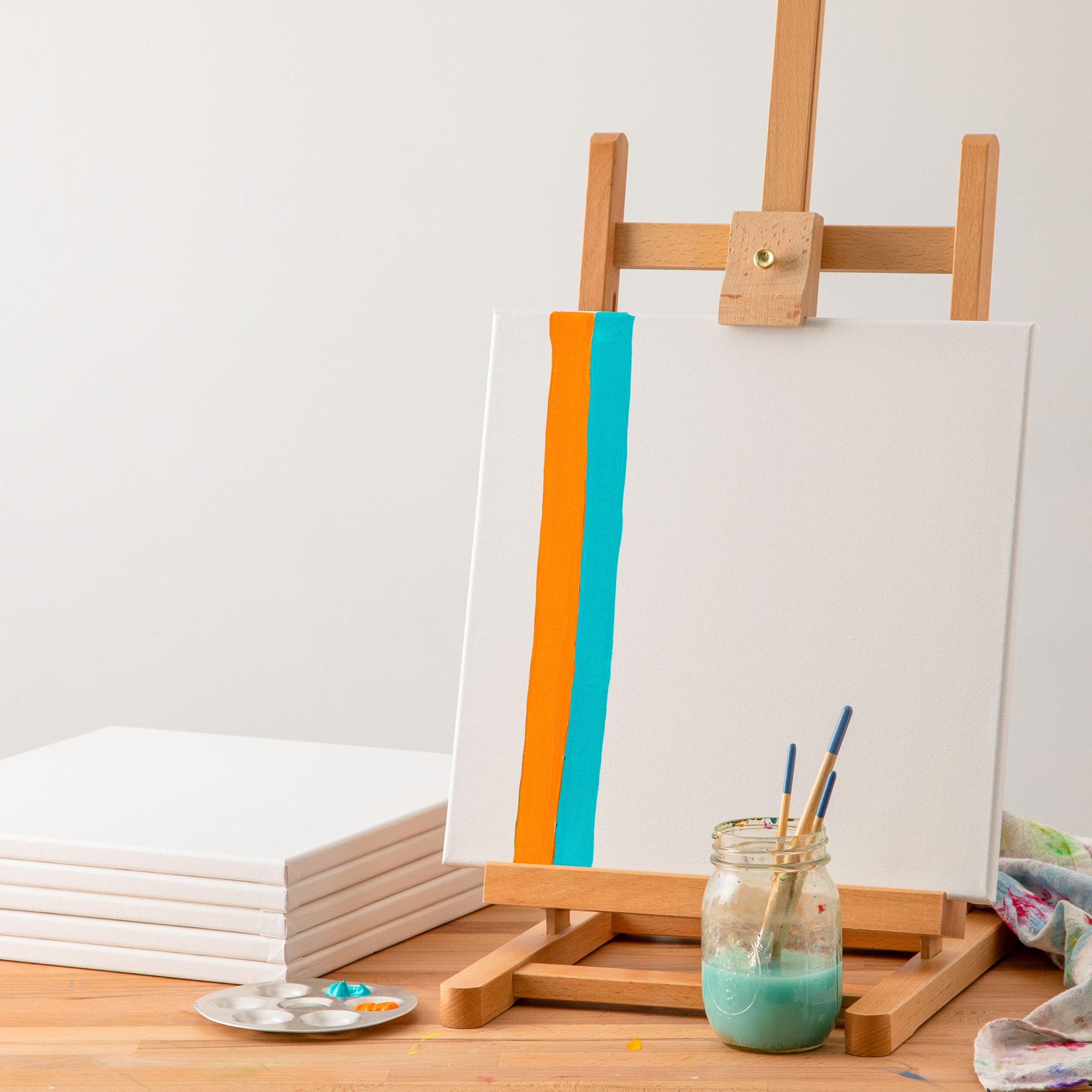 Artist-s Loft Necessities 4 Packs: 6 ct. (24 total) 14″ x 14″ Super Value Pack Canvas