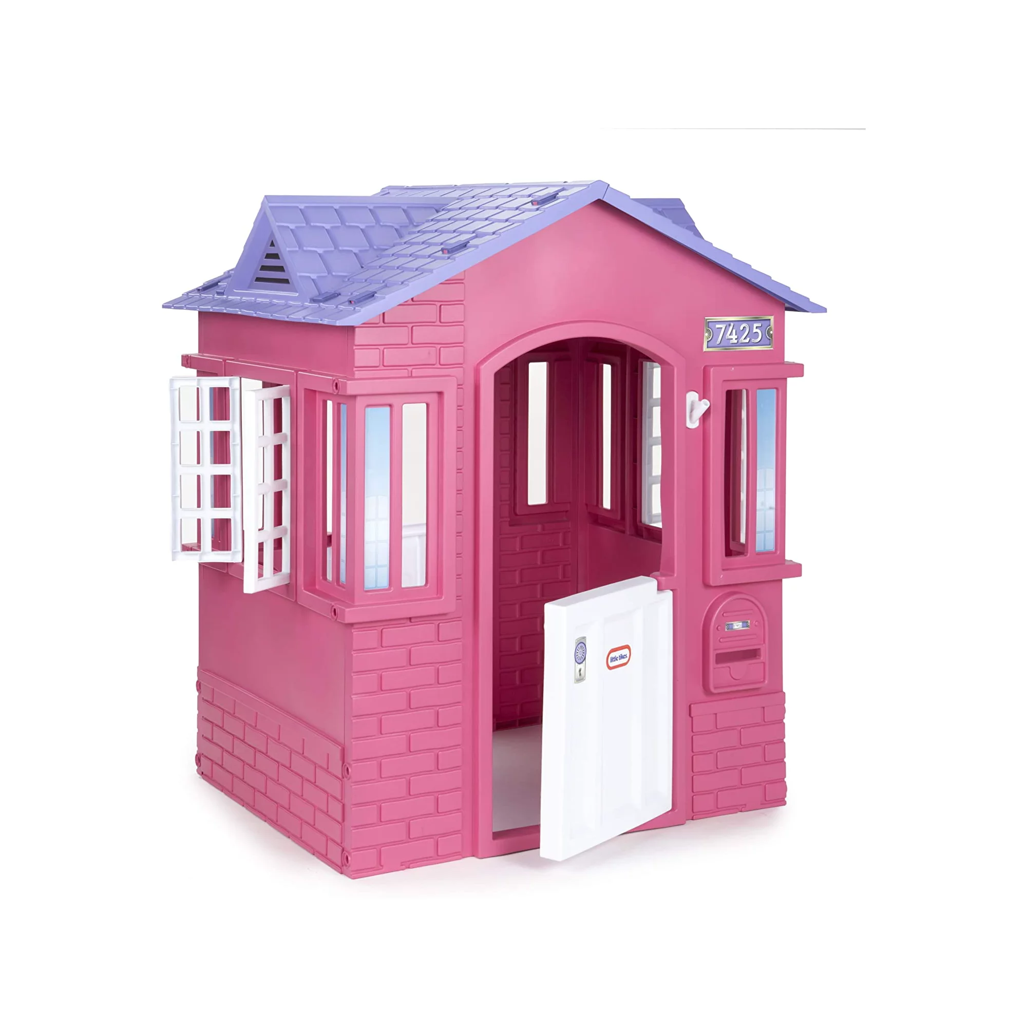 Little Tikes Cape Cottage House. Pink - Pretend Playhouse for Girls Boys Kids 2-8 Years Old