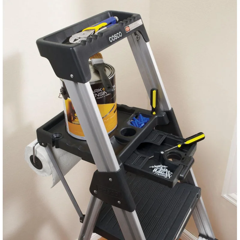 Cosco 20-502ABL Signature Series Premium 5-Foot Aluminum Step Ladder