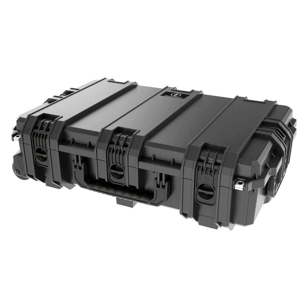 Seahorse 1231.BK 31.86 in. x 21.1 in. x 9.1 in. Large Rolling Watertight Tool Case