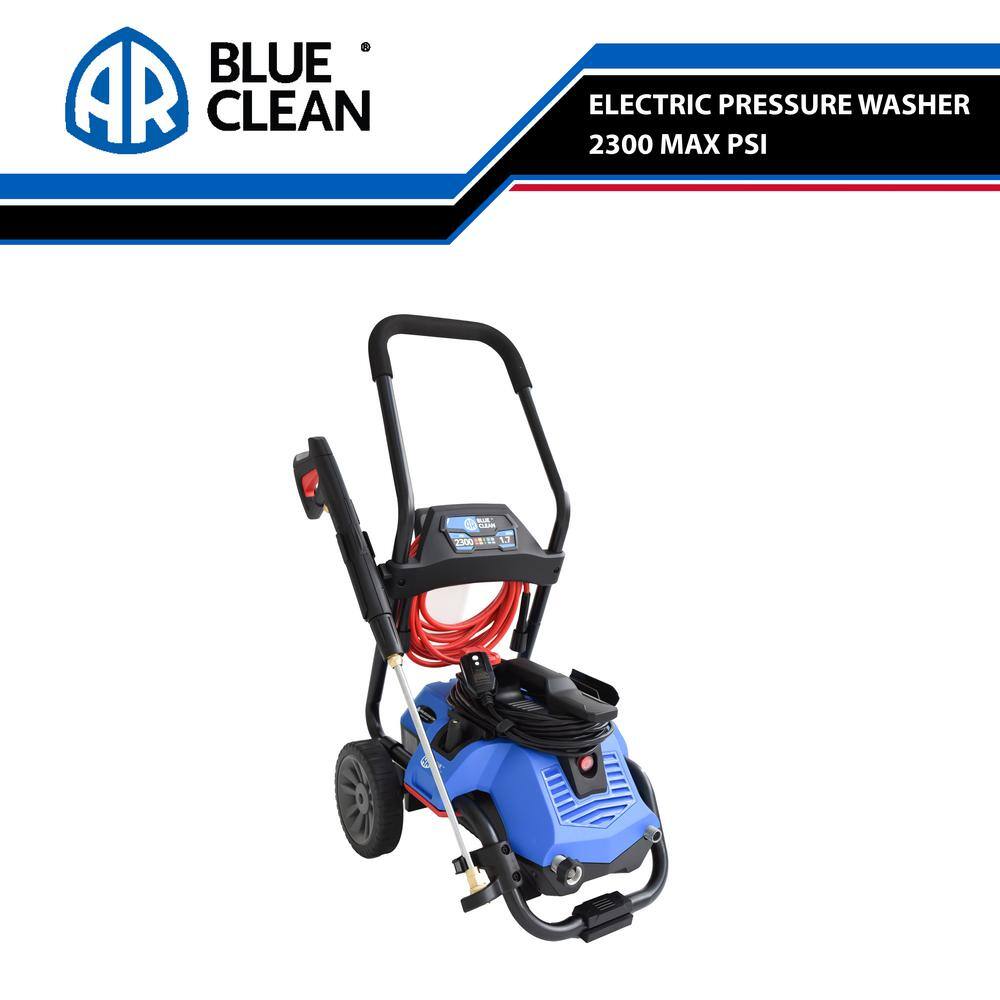 AR Blue Clean BC2N1HSS New 2-in-1. Universal Motor. 2300 PSI. Cold Water. Electric Pressure Washer. with Up to 1.7 GPM. BC2N1HSS