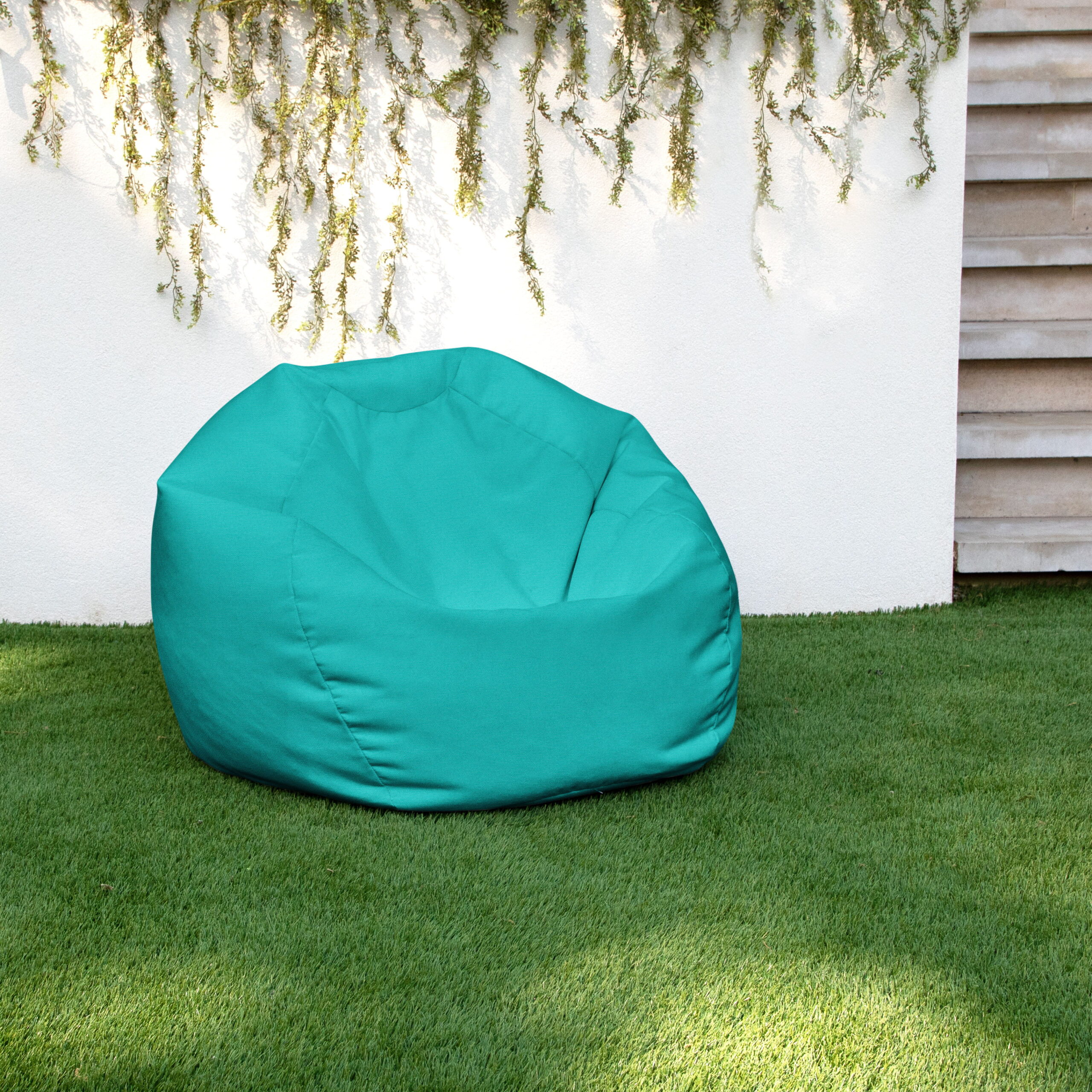 Sorra Home Teal Green Bean Bag Comfy Chair for All Ages