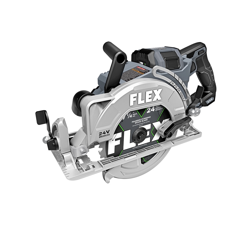 FLEX 24-volt 7-1/4-in Cordless Circular Saw Kit (1-Battery & Charger Included)