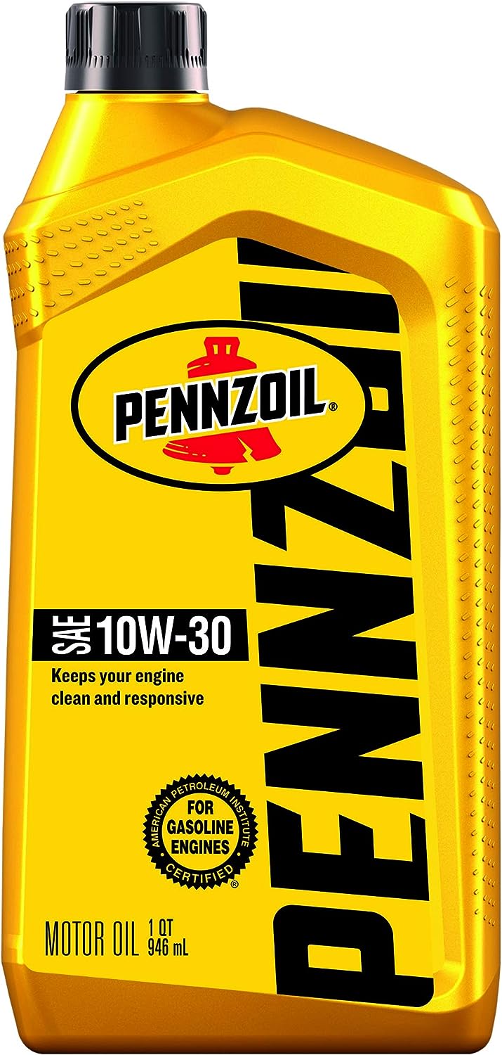 Pennzoil Conventional 10W-30 Motor Oil (1-Quart. Case of 6)
