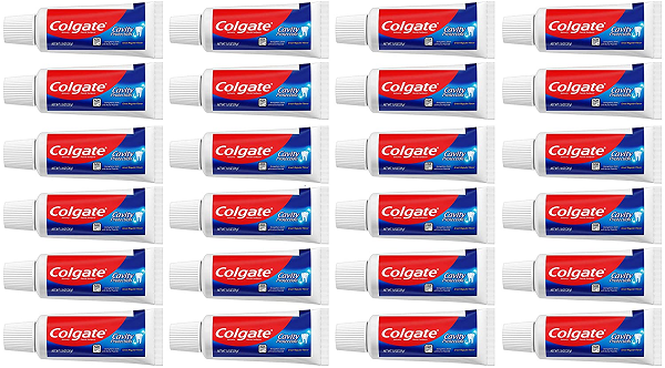 Colgate Cavity Protection Travel Toothpaste with Fluoride. TSA Approved Size