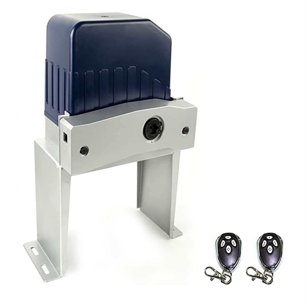 ALEKO 40-ft Slide Universal Battery Driveway Gate Opener Kit (Solar Compatible)
