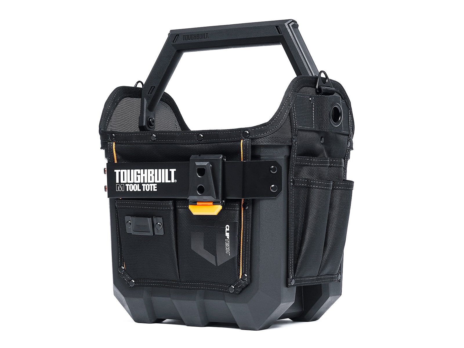 TOUGHBUILT Medium Black Plastic 12-in Tool Tote