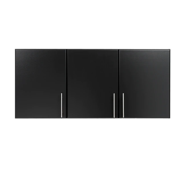Prepac BEW-5424 Elite Storage Cabinet. 54 in Wall. Black