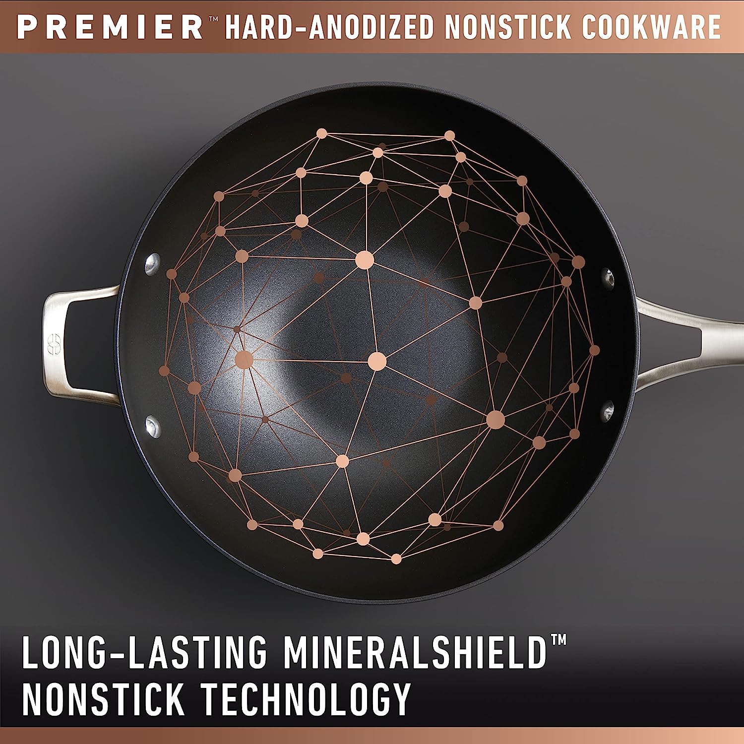 Calphalon Premier Hard-Anodized Nonstick Cookware. 11-Piece Pots and Pans Set