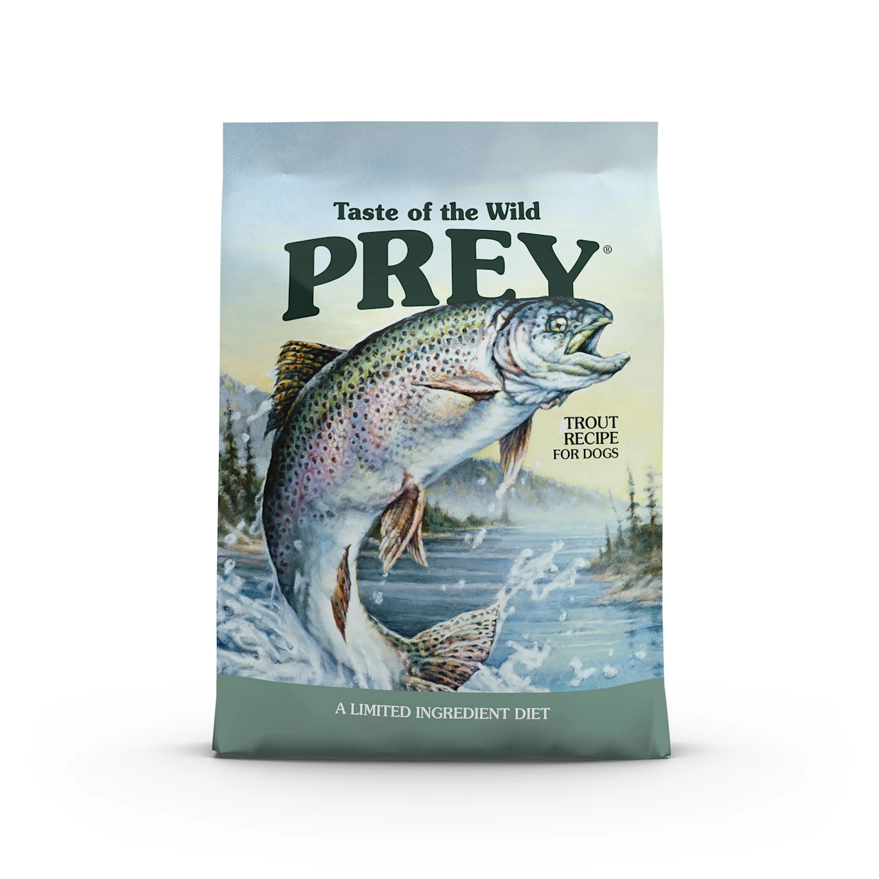 Taste of the Wild PREY Trout Limited Ingredient Recipe Dry Dog Food. 8 lbs.