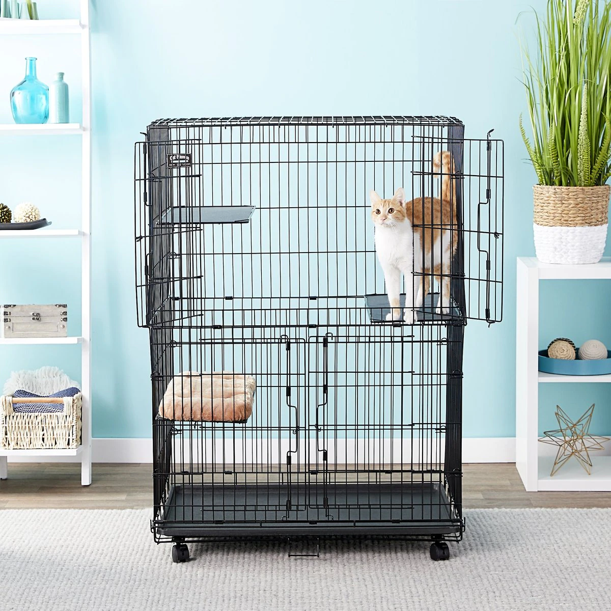 MidWest Collapsible Wire Cat Cage Playpen