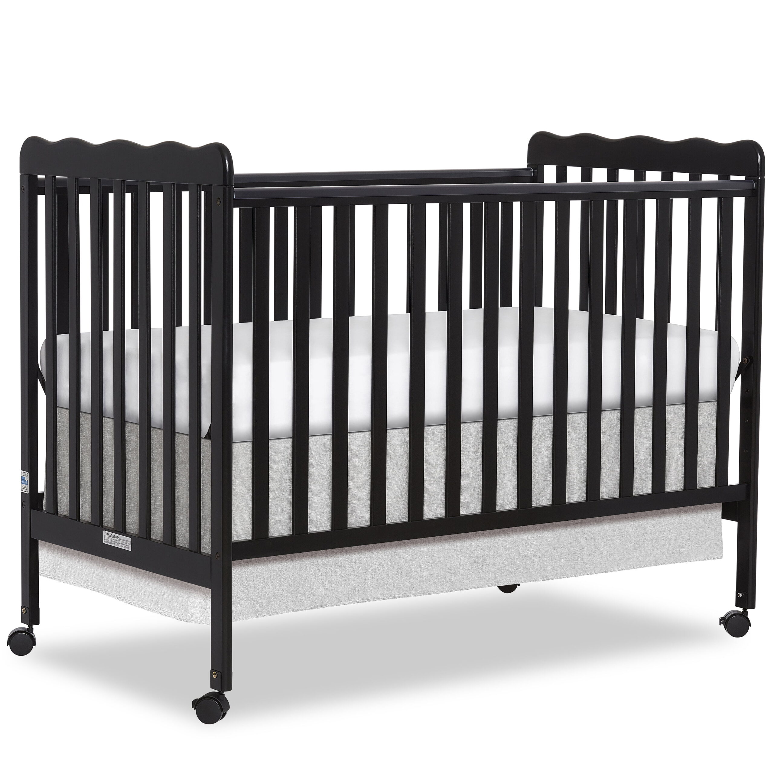 Dream On Me Classic 3-in-1 Convertible Crib - Black