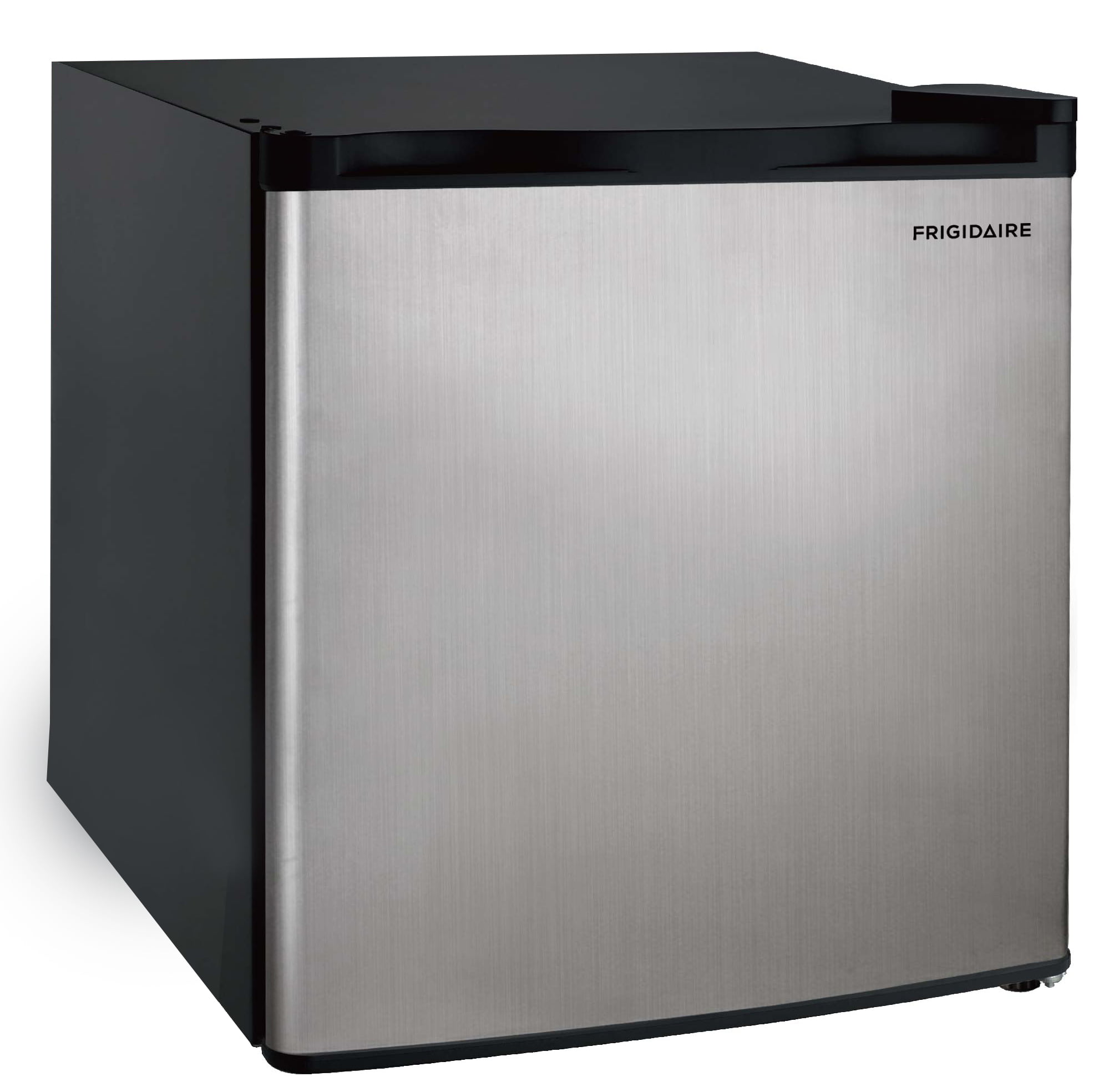 Frigidaire 1.6 Cu ft. Single Door Compact Refrigerator EFR180. Stainless Steel